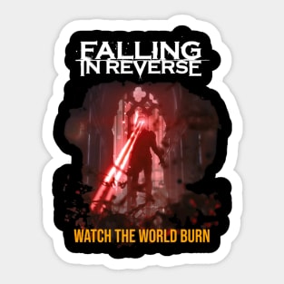 Fall, Rise, and Reverse The Cycle Continues Sticker